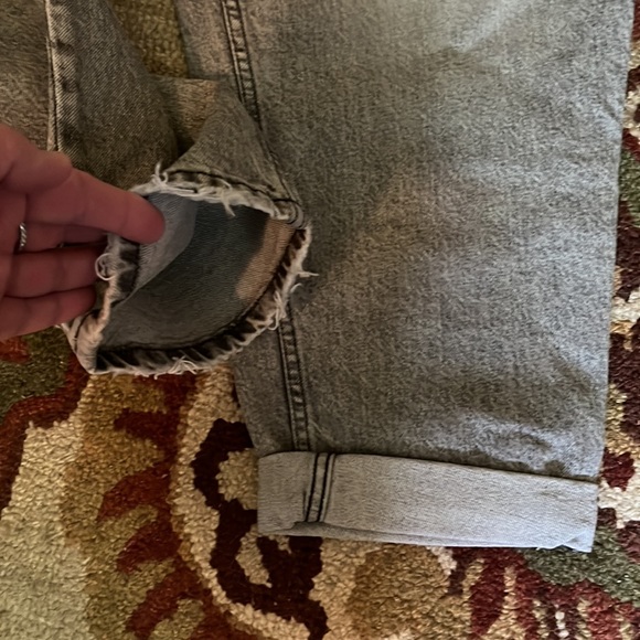 GOOD AMERICAN size 16 Good Girlfriend High 30" Inseam 'Lil Loose inLeg' $155 NEW - Picture 9 of 16